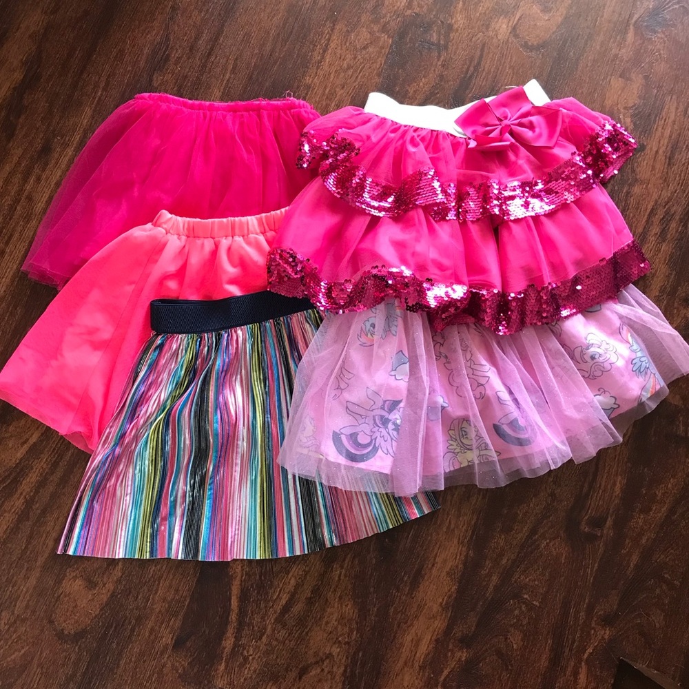 5 skirts, size 5
